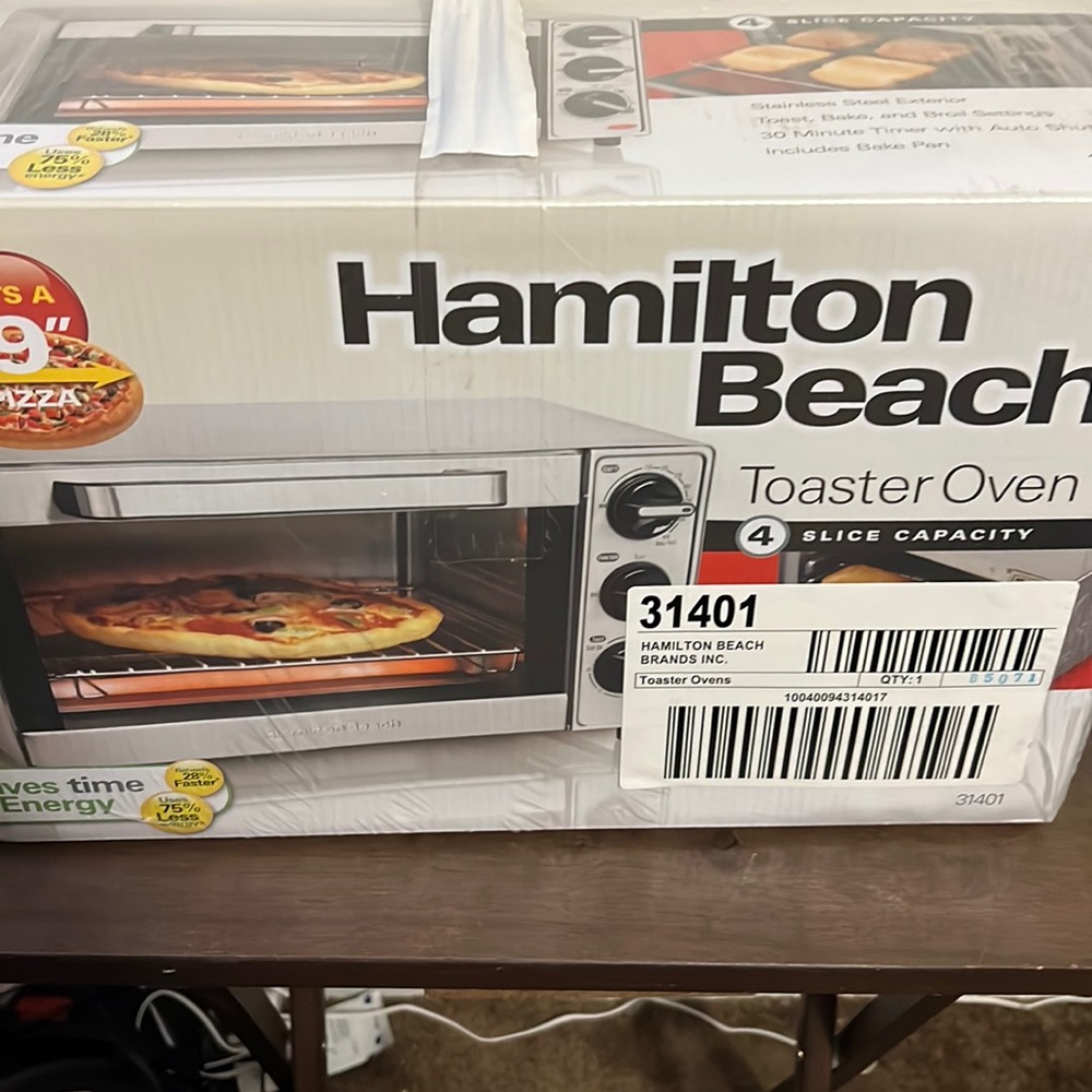 Hamilton Beach Toaster Oven